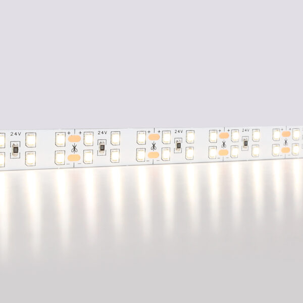 GS3602 2835 204Led/ 20W m/ 24V IP20 4500K/ 5000*14*1.2mm (2 конт.)