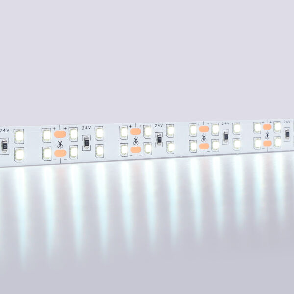 GS3603 2835 204Led/ 20W m/ 24V IP20 6500K/ 5000*14*1.2mm (2 конт.)