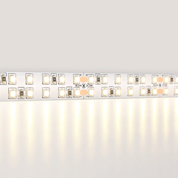 GS3701 2835 240Led /24W m/ 24V IP20 3000K/ 5000*14*1.2mm (2 конт.)