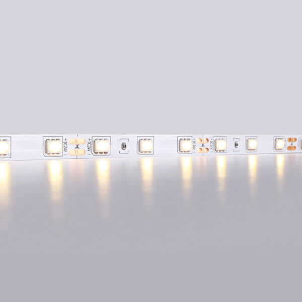 GS4001 5050 60Led/ 14.4W m/ 24V IP20 3000K/ 5000*10*1.87mm (2 конт.)