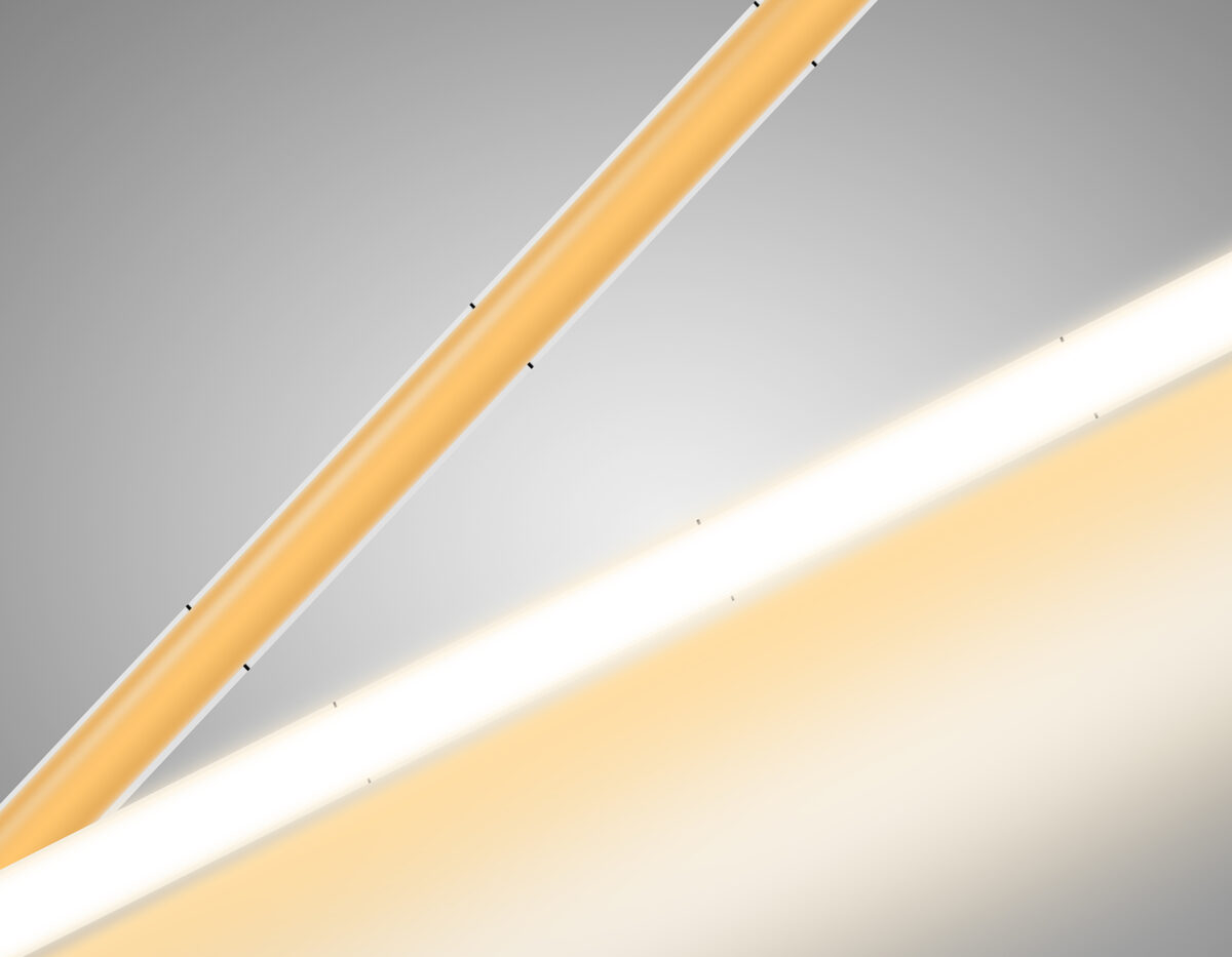 GS4601 COB 384Led/ 7W m/ 24V IP20 3000K/ 5m*3mm*2mm (2 конт.) — изображение 7