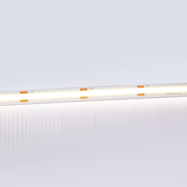 GS4752 COB 528Led/14W m/ 24V IP20 4500K/ 5m*10mm*2mm (2 конт.)