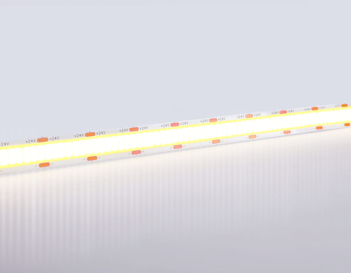 GS4802 COB 616Led/19W m/ 24V IP20 4500K/ 5m*12mm*2mm (2 конт.) — изображение 1