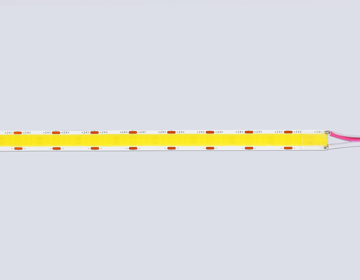 GS4802 COB 616Led/19W m/ 24V IP20 4500K/ 5m*12mm*2mm (2 конт.) — изображение 3