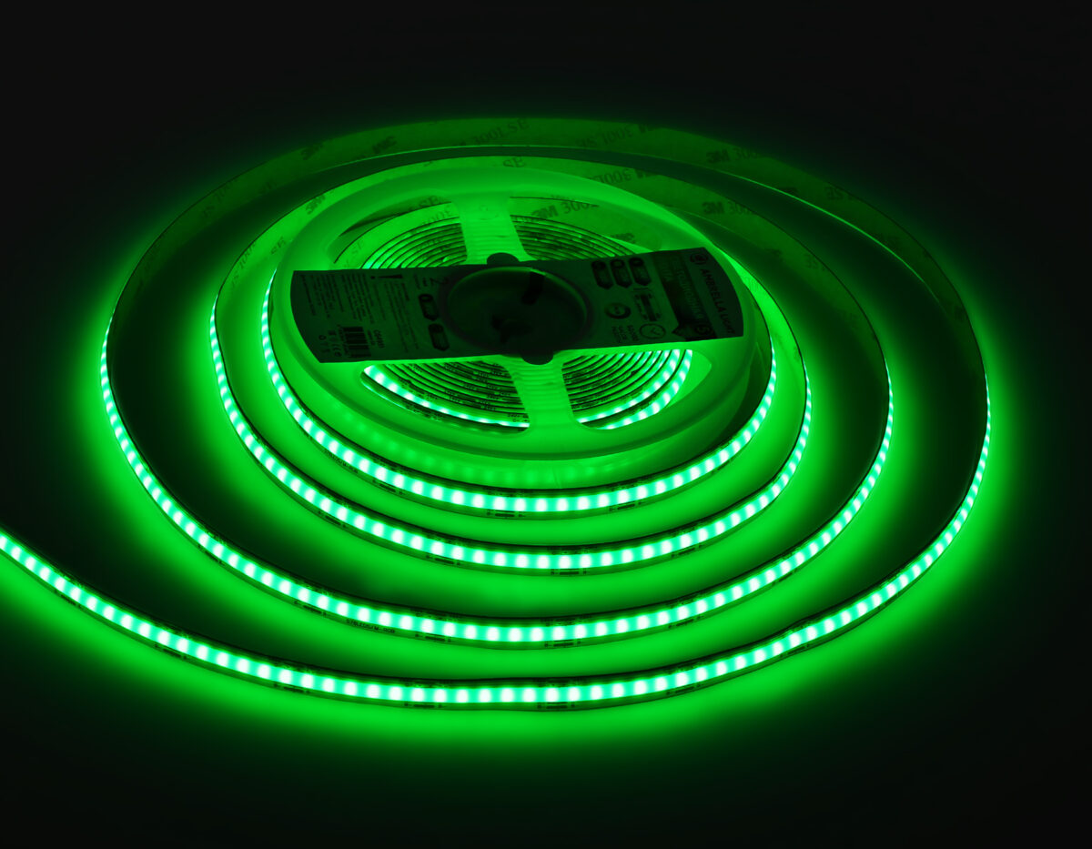 GS4951 COB 576Led/ 14W m/ 24V IP20 RGB/ 5m*10mm*3mm (4 конт.) — изображение 7