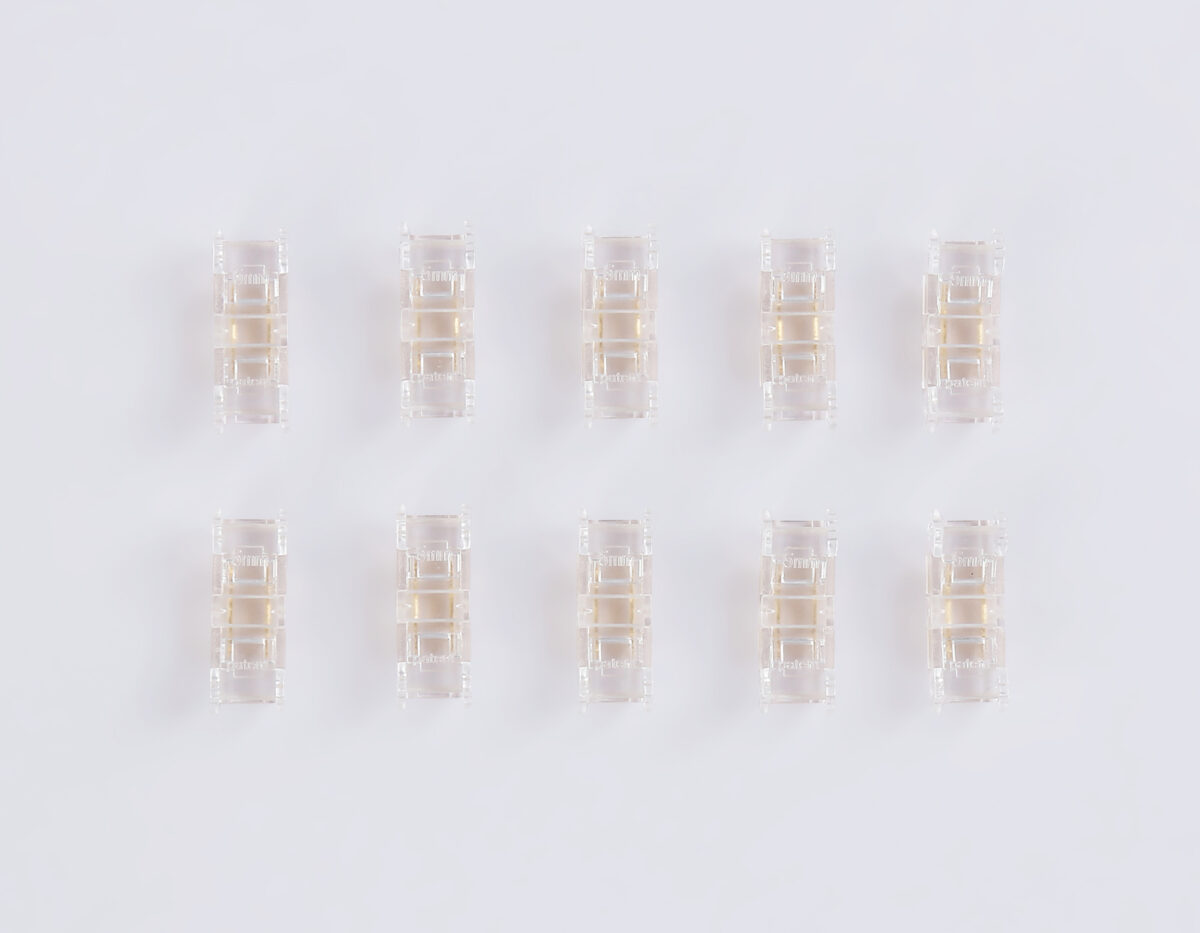 GS6341 Соединитель прямой COB 12/24V для лент 5mm (2 конт.) (10шт) — изображение 2