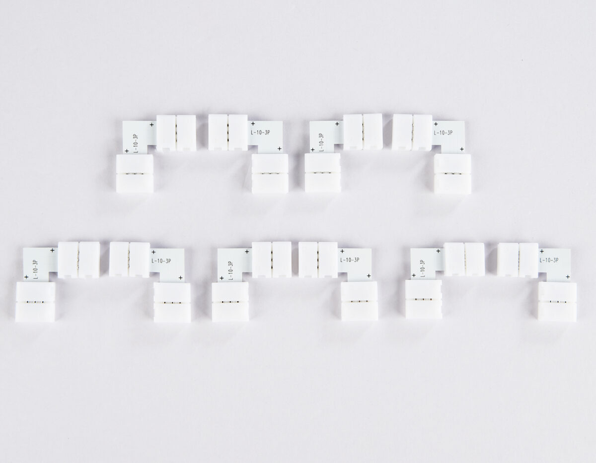 GS6651 Соединитель угловой L 5050 12/24V (3 конт.) (10шт) — изображение 3