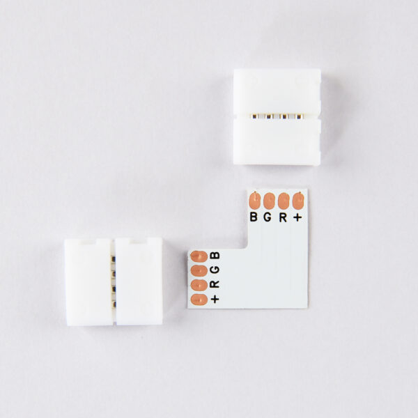 GS6701 Соединитель угловой L 5050 12/24V (4 конт.) (10шт)