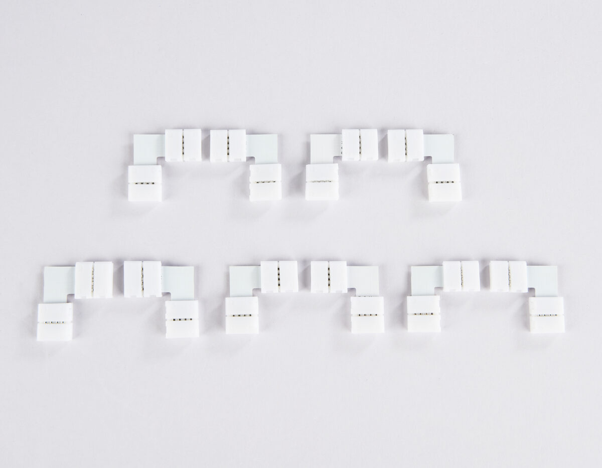 GS6701 Соединитель угловой L 5050 12/24V (4 конт.) (10шт) — изображение 2