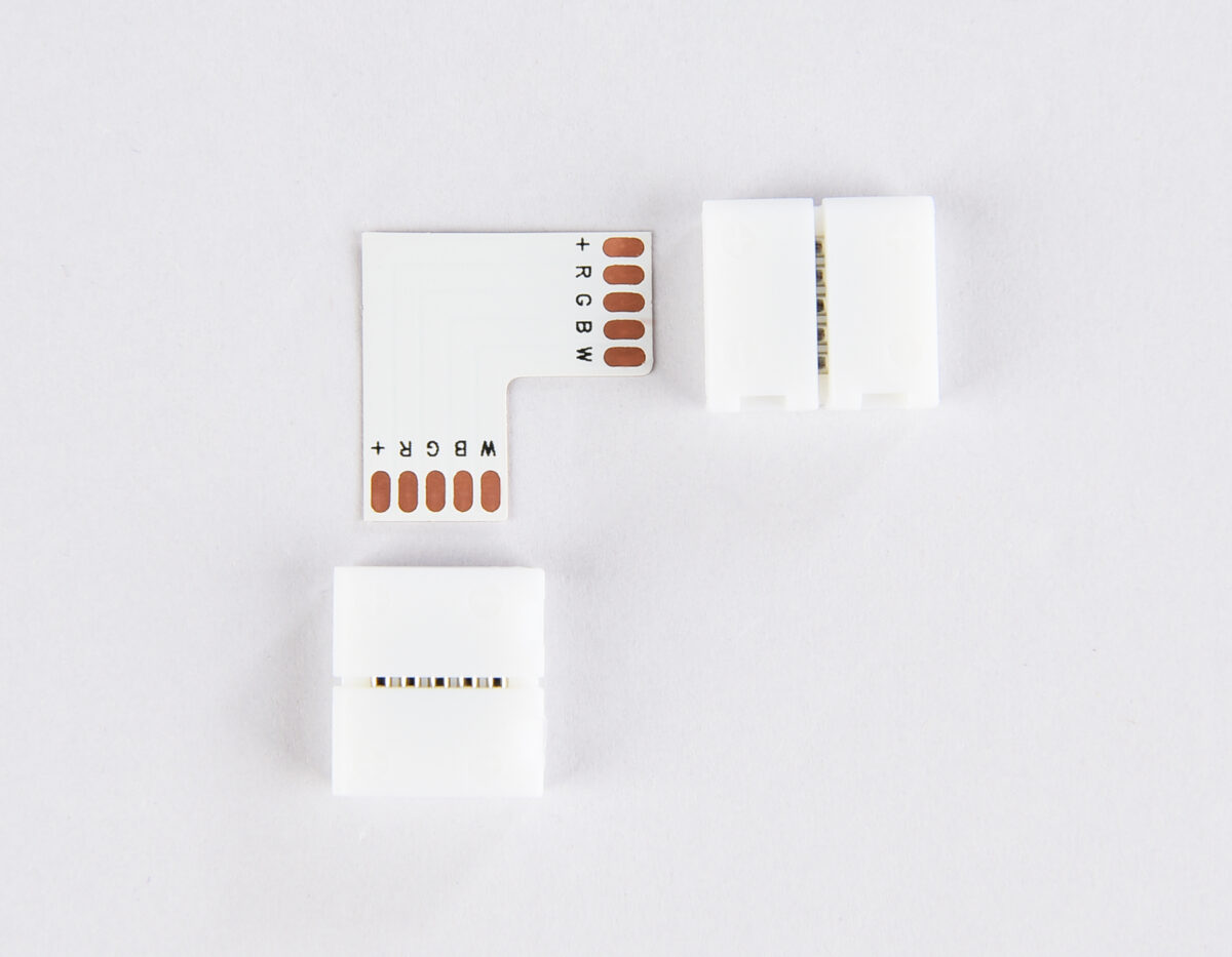 GS6751 Соединитель угловой L 5050 12/24V (5 конт.) (10шт) — изображение 1