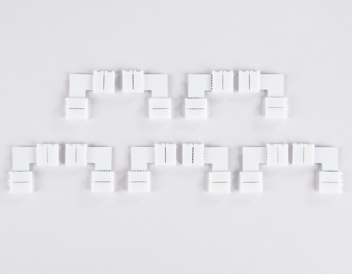 GS6801 Соединитель угловой L 5050 12/24V (6 конт.) (10шт) — изображение 3