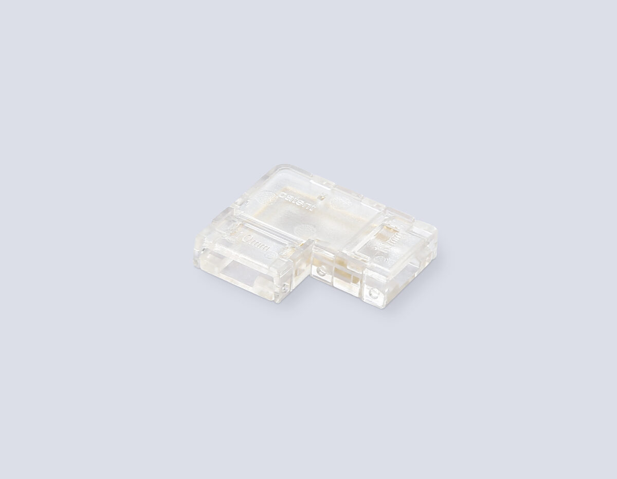 GS6861 Соединитель угловой COB 12/24V для лент 10mm (2 конт.) (10шт) — изображение 1