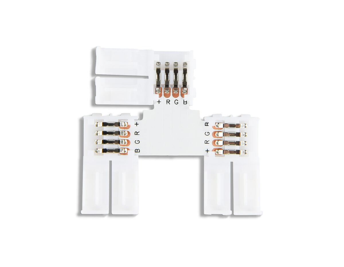 GS7001 Соединитель T 5050 12/24V (4 конт.) (5шт) — изображение 5