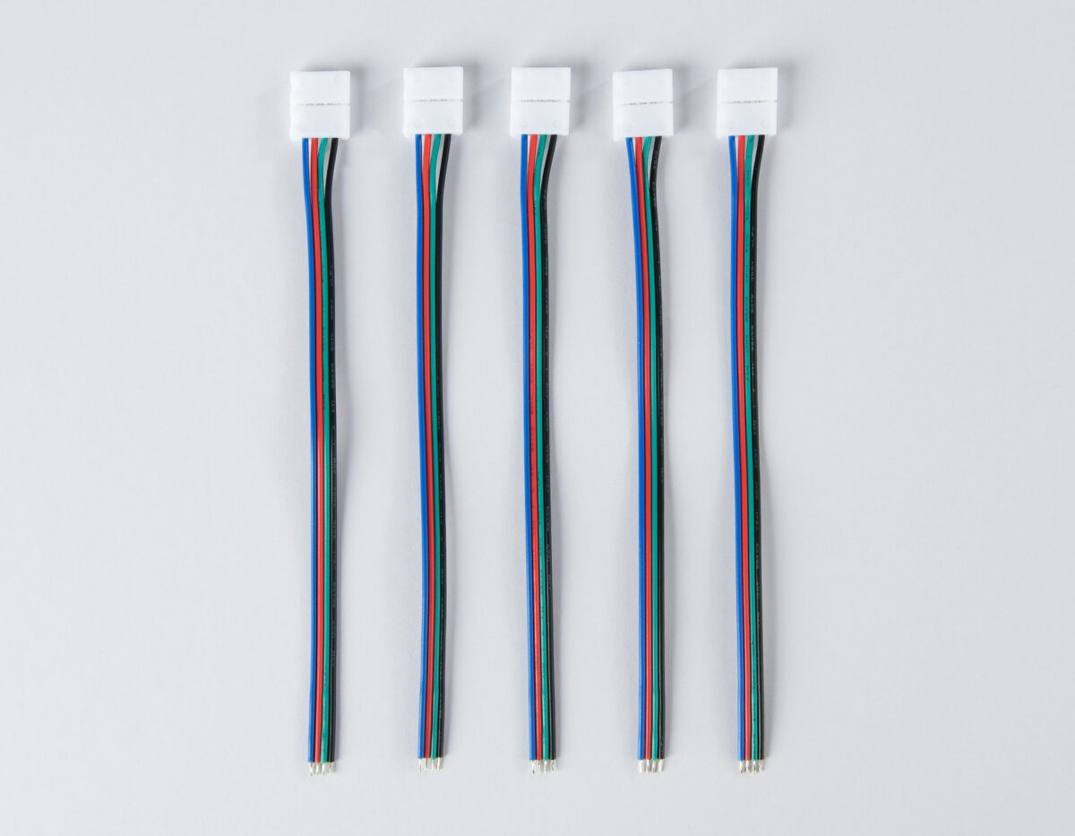 GS7251 Соединитель гибкий односторонний 5050 12/24V (4 конт.) (5шт) — изображение 2