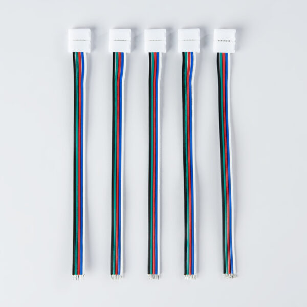 GS7301 Соединитель гибкий односторонний 5050 12/24V (5 конт.) (5шт)