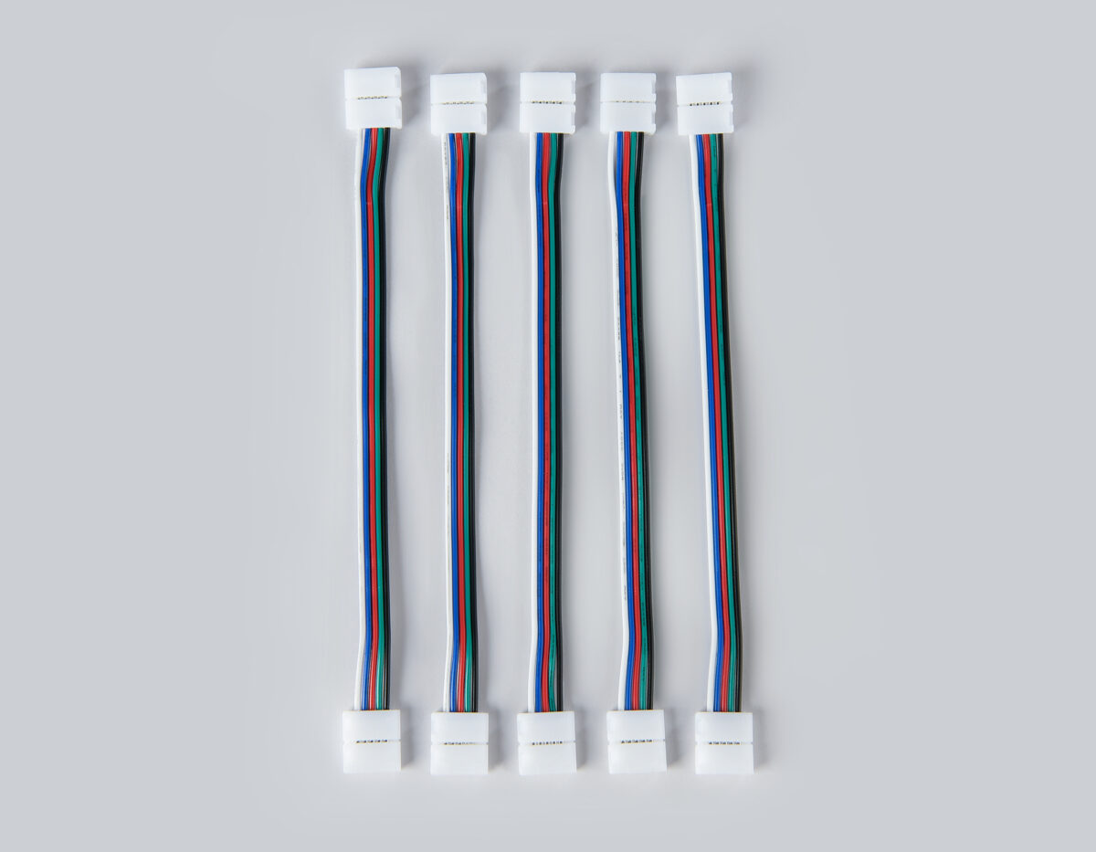 GS7801 Соединитель гибкий двухсторонний 5050 12/24V (5 конт.) (5шт) — изображение 2