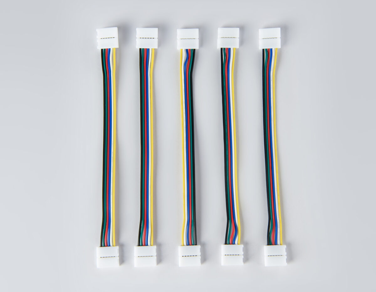 GS7851 Соединитель гибкий двухсторонний 5050 12/24V (6 конт.) (5шт) — изображение 2