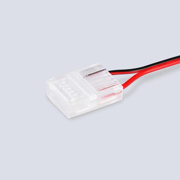 GS7898 Соединитель гибкий двухсторонний COB 12/24V для лент 12mm (2 конт.) (10шт)