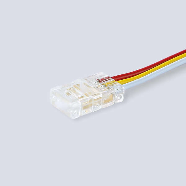 GS7911 Соединитель гибкий двухсторонний COB CCT 12/24V для лент 8mm (3 конт.) (5шт)