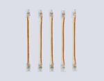 GS7911 Соединитель гибкий двухсторонний COB CCT 12/24V для лент 8mm (3 конт.) (5шт) — изображение 2