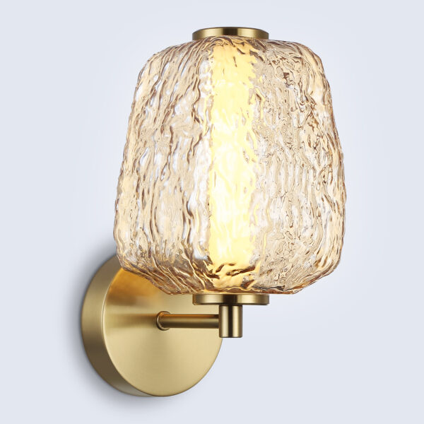 LH30108 SB/TI бронза/янтарь 8W 3000K 140*190*285