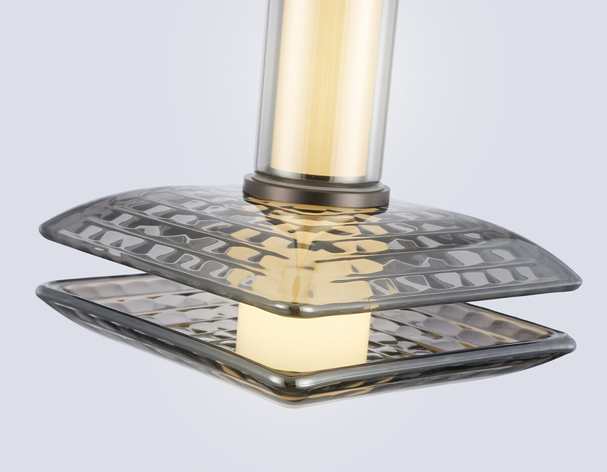 LH31003 GR/SM серый/дымчатый 10W 3000K 150*150*240 — изображение 4