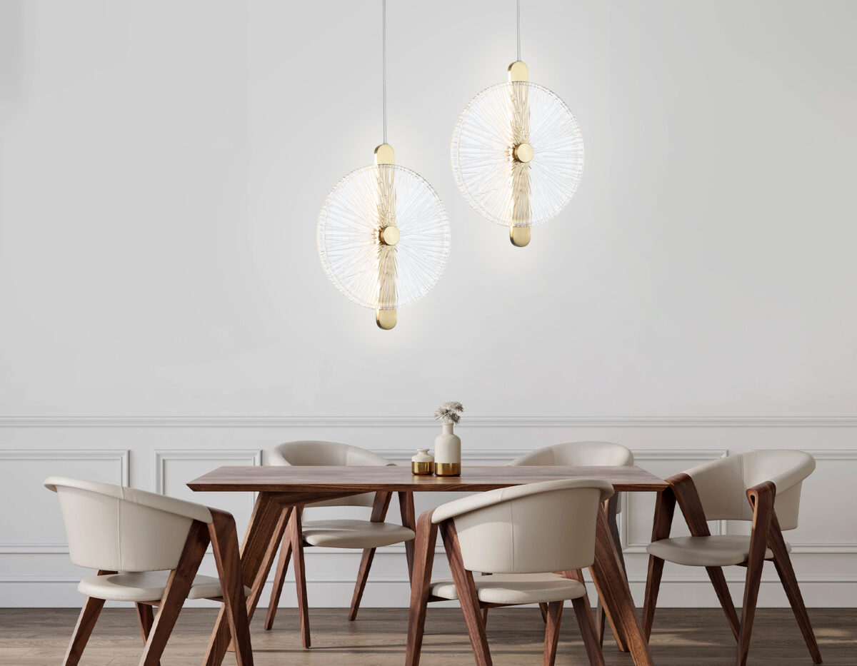 LH31147 BS/CL латунь/прозрачный 13W 3000K 280*60*350 — изображение 7