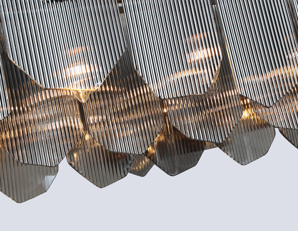 LH31205/12 SN/SM сатин никель/дымчатый E14*12 max 40W 1000*340*270 — изображение 6