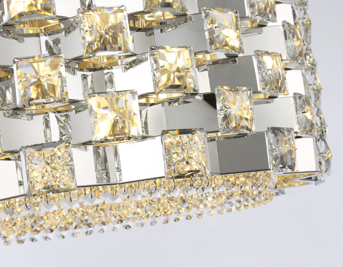 LH41001/12 CH/CL хром/прозрачный E14*12 max 40W D540*290 — изображение 4