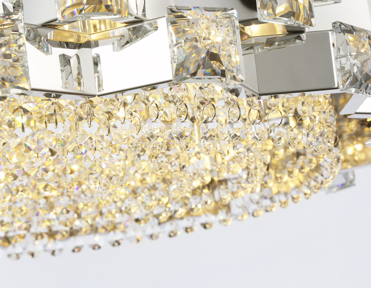 LH41001/12 CH/CL хром/прозрачный E14*12 max 40W D540*290 — изображение 5