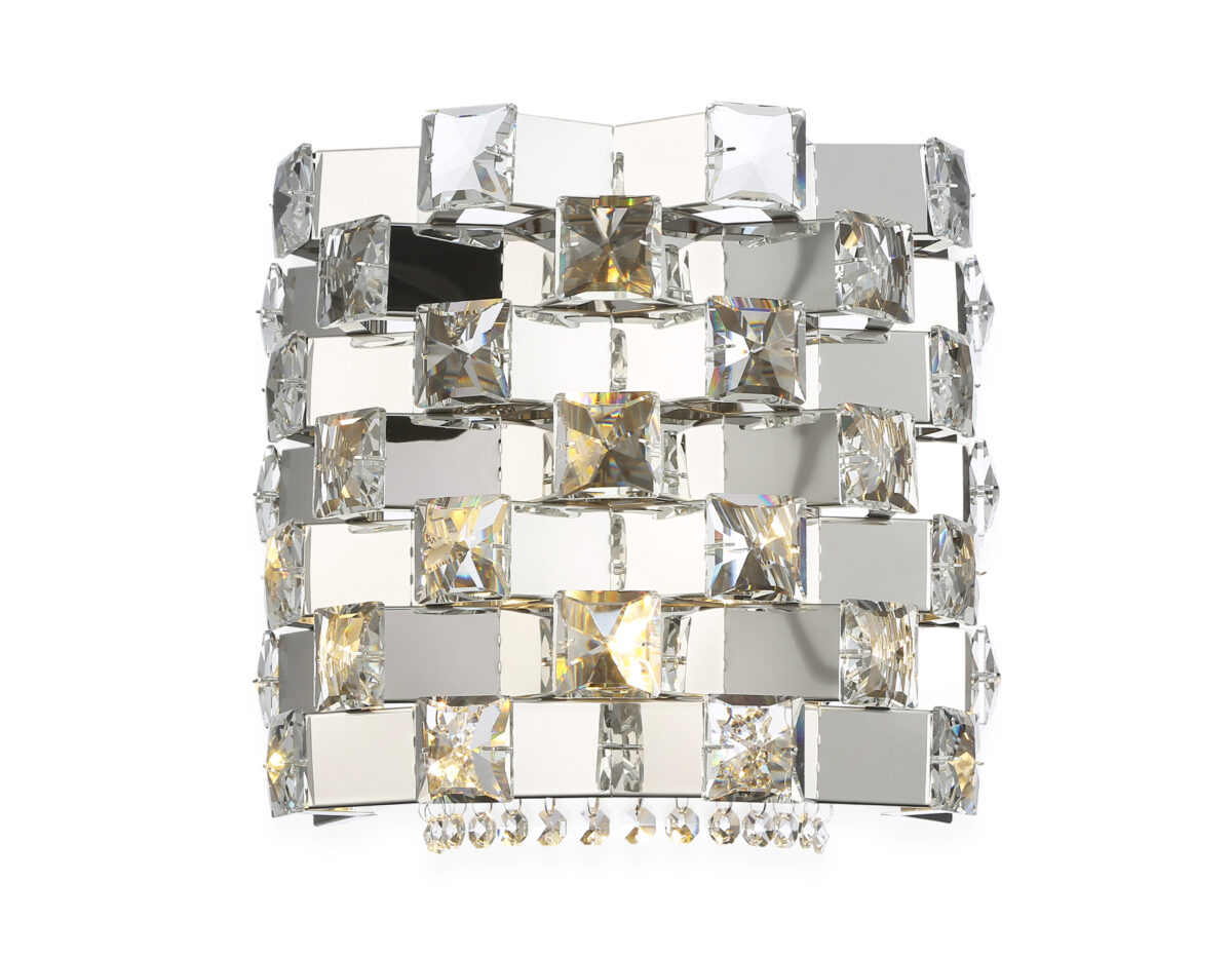 LH41012/2 CH/CL хром/прозрачный E14*2 max 40W 300*190*270 — изображение 7