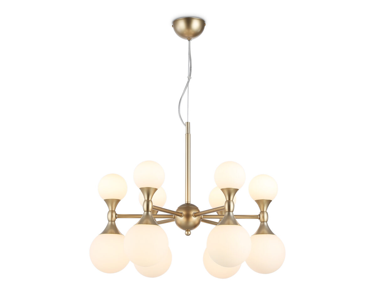 LH51050/12 GD/FR золото/белый матовый G9*12 max 28W D550*450 — изображение 7