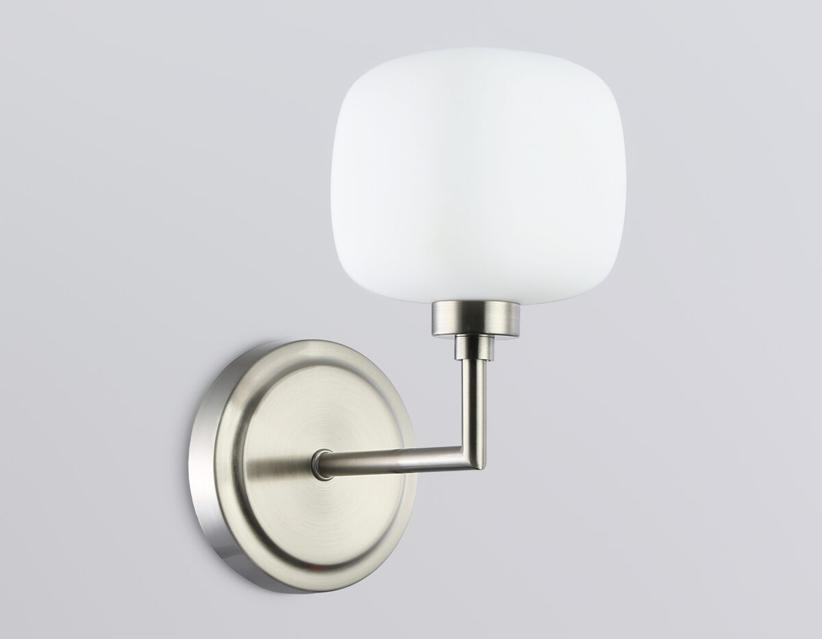 LH53007 SN/FR сатин никель/белый матовый G9 max 40W 195*120*230 — изображение 5