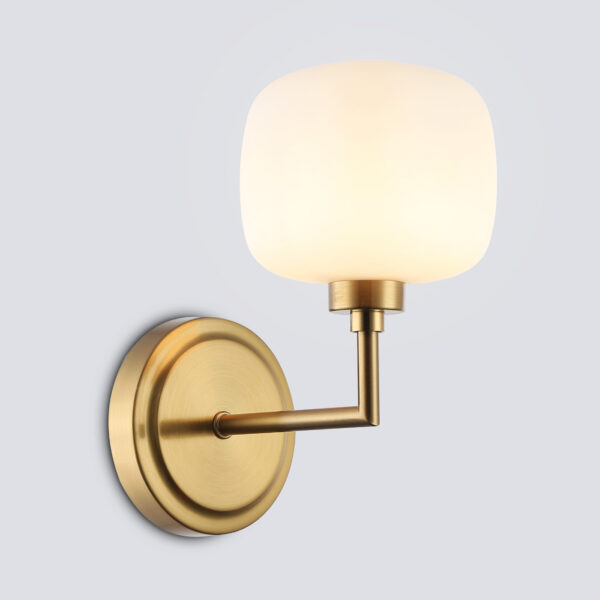 LH53021 BS/FR латунь/белый матовый G9 max 40W 195*120*230