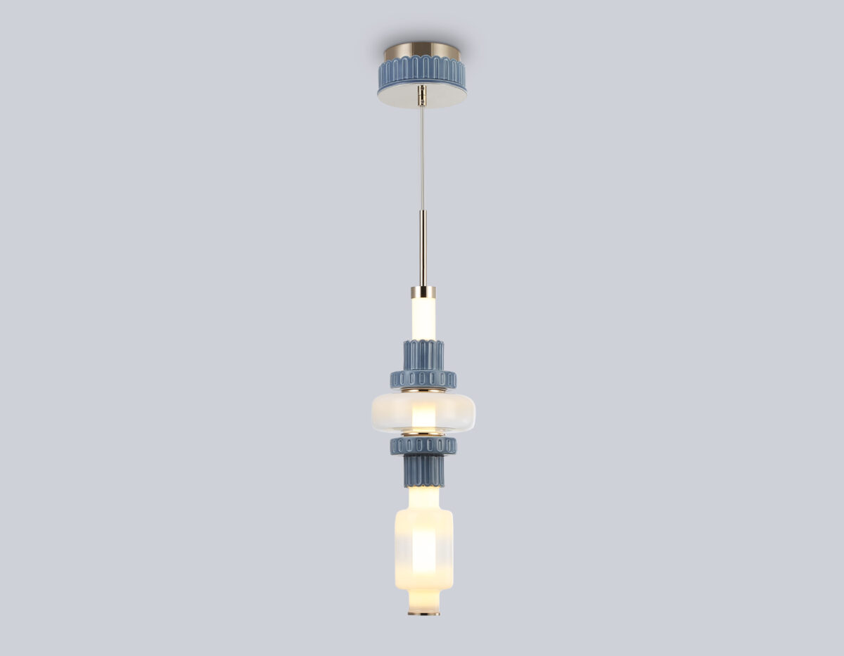 LH53121 GD/WH/GB золото/белый/серо-синий 19W 3000K D160*1880 — изображение 1