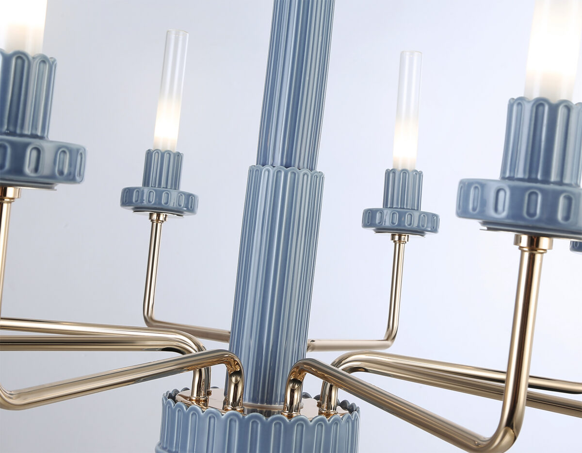 LH53126/8 GD/WH/GB золото/белый/серо-синий 13W 3000K D720*1120 — изображение 5