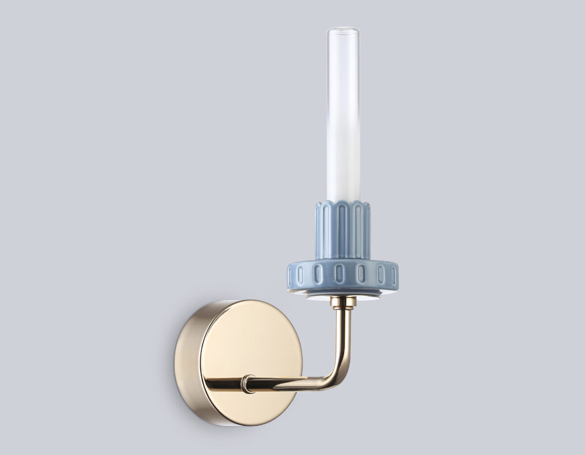 LH53128 GD/WH/GB золото/белый/серо-синий 2W 3000K 100*190*290 — изображение 4