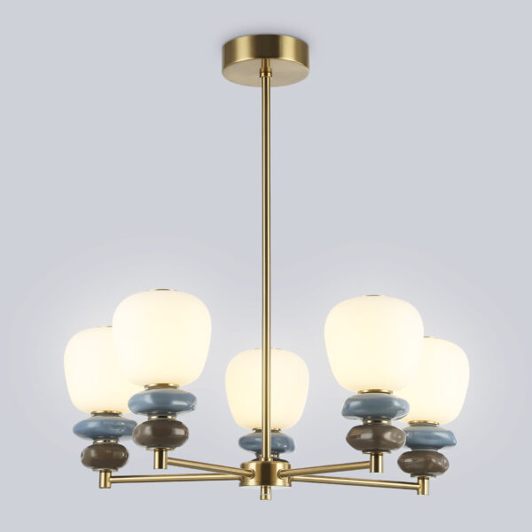 LH53164/5 SB/WH бронза/белый 40W 3000K D650*900