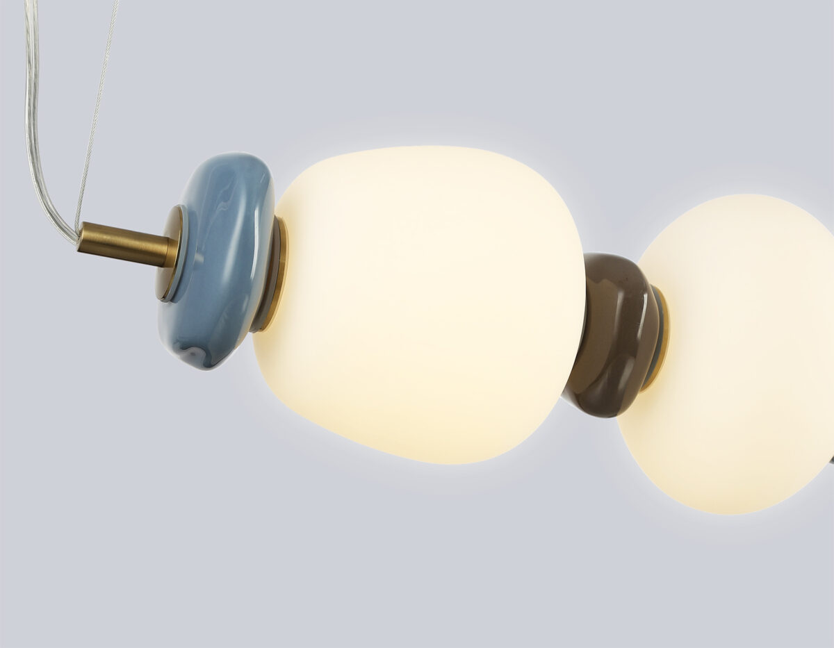 LH53176 SB/WH бронза/белый 26W 3000K 960*170*1230 — изображение 4