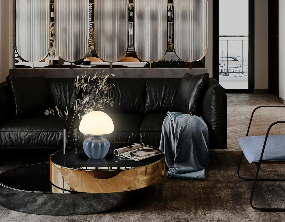 LH53248 GB/WH серо-синий/белый G9 max 28W D165*220 — изображение 6