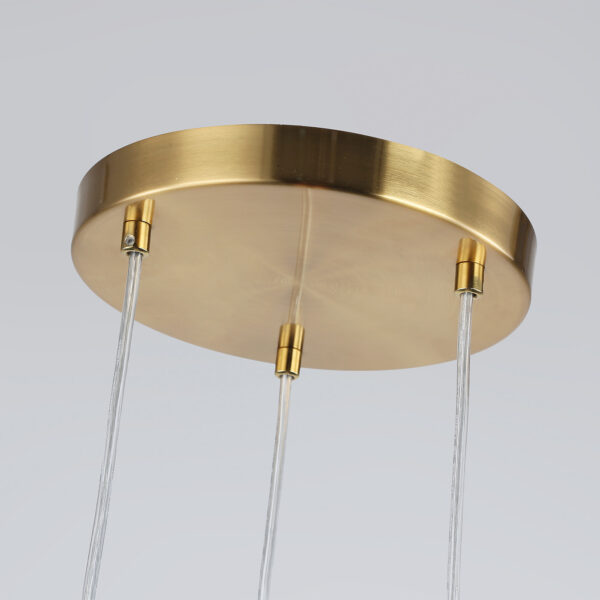 LH55272/3 BS/FR латунь/белый матовый E14 max 40W D230*1200