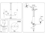 в наличии LH56001/5 СH/FR хром/белый матовый E14*5 max 40W D640*1260 - купить в интернет-магазине Светильники Торг