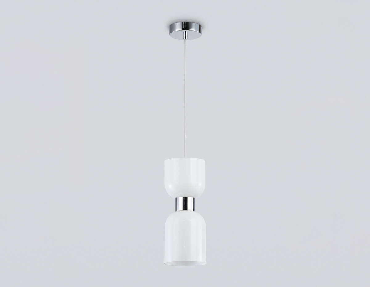 LH56081 СH/FR хром/белый матовый E14 max 60W D120*1500 — изображение 3