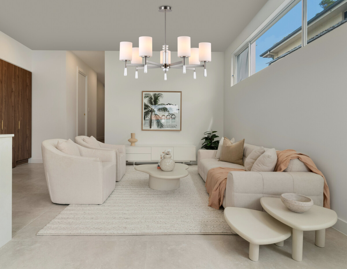 LH56253/7 SN/FR никель/белый матовый E27/7 max 60W D750*590 — изображение 1