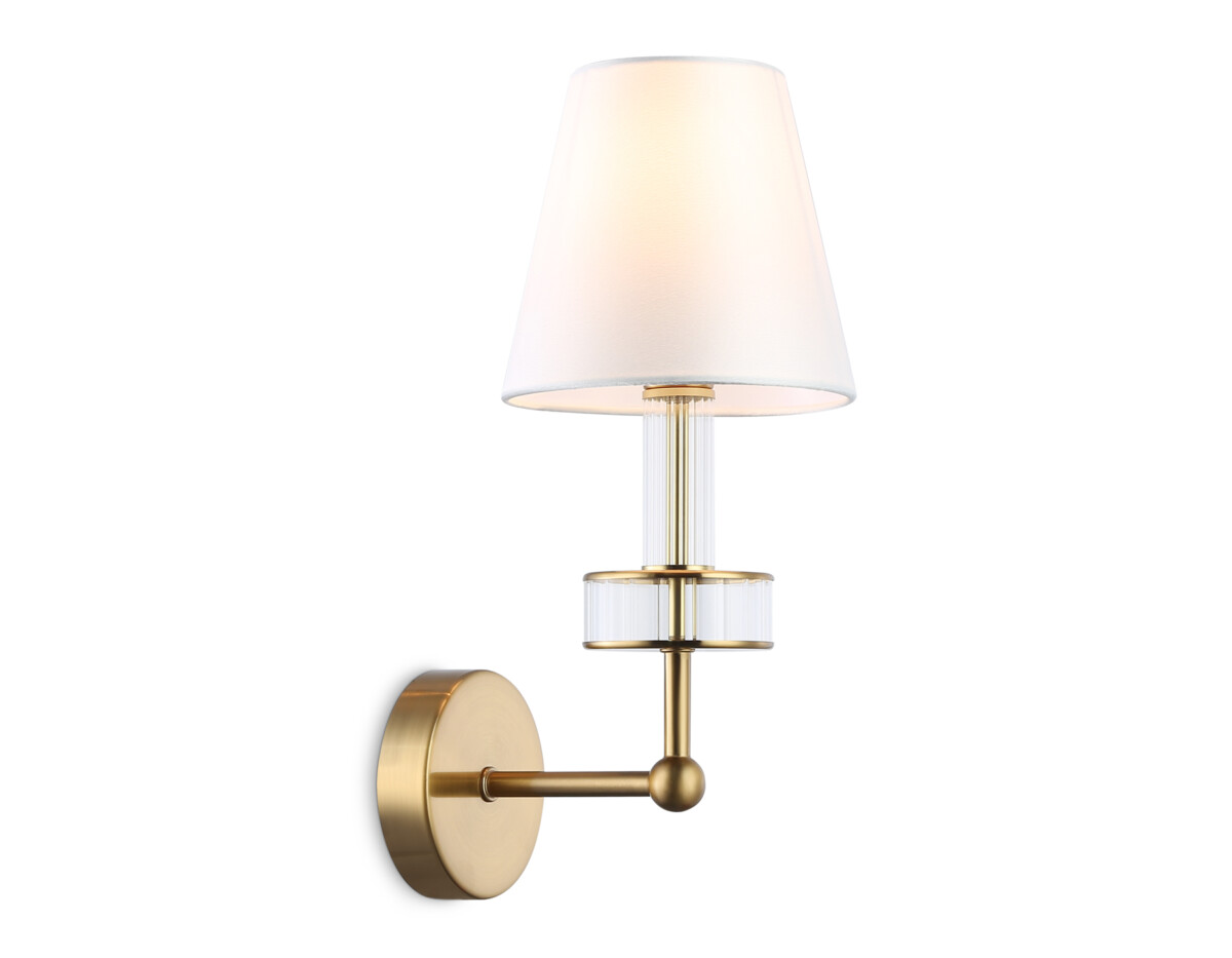 LH71025 BS/WH латунь/белый E14 max 40W 210*150*355 — изображение 7