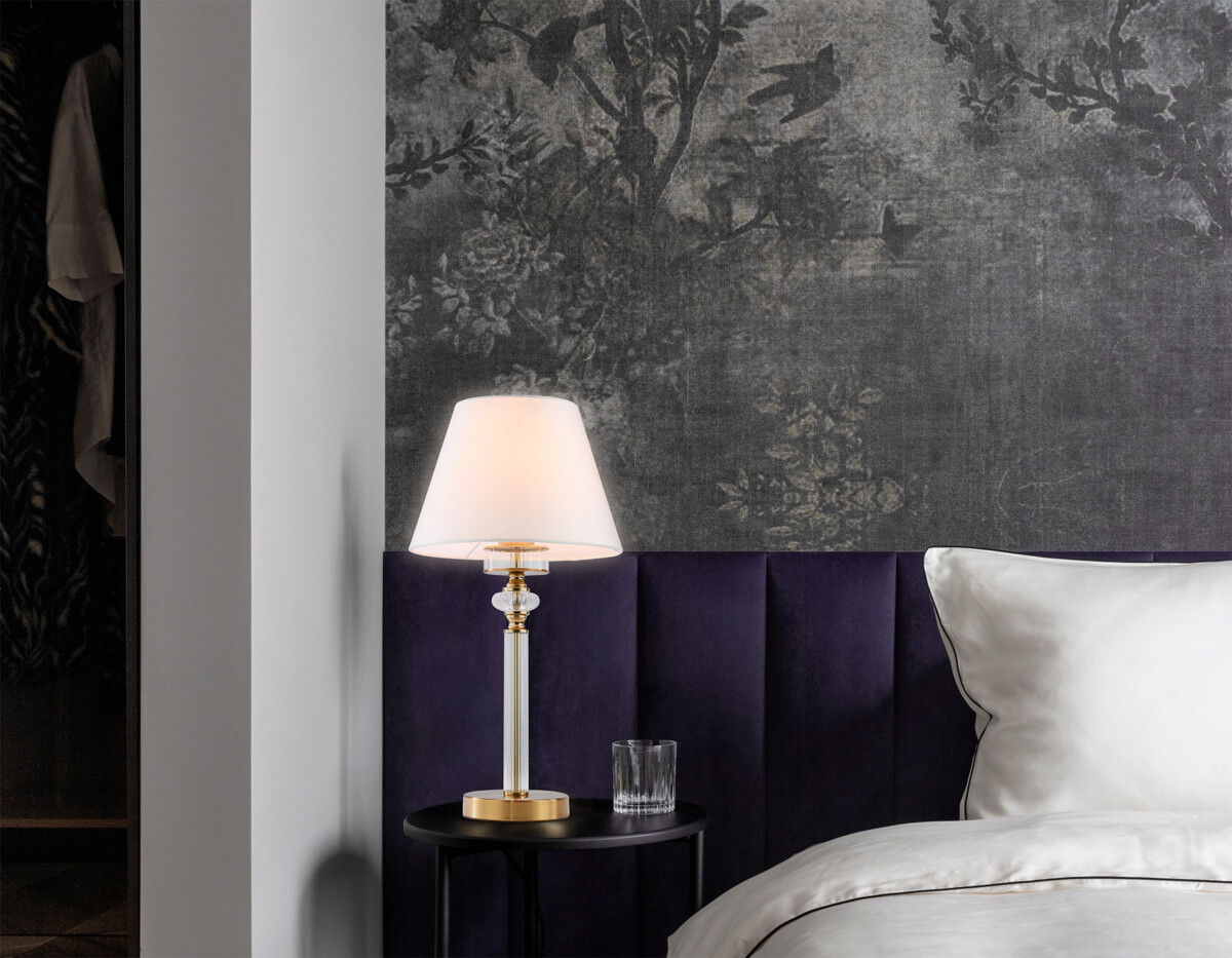 LH71027 BS/WH латунь/белый E27 max 60W D260*505 — изображение 7