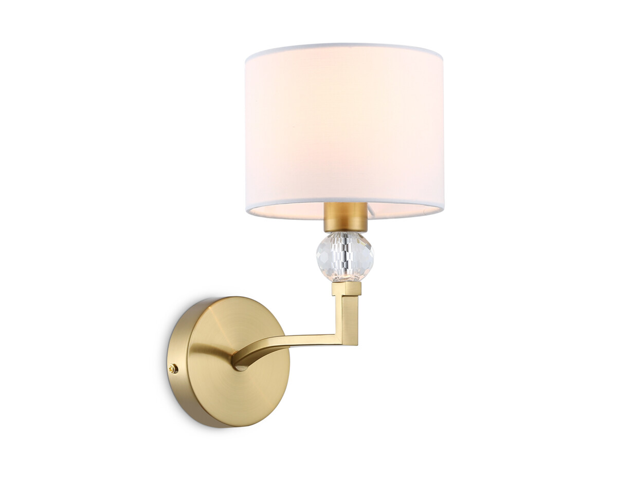 LH71135 BS/WH латунь/белый E14 max 40W 220*140*250 — изображение 6