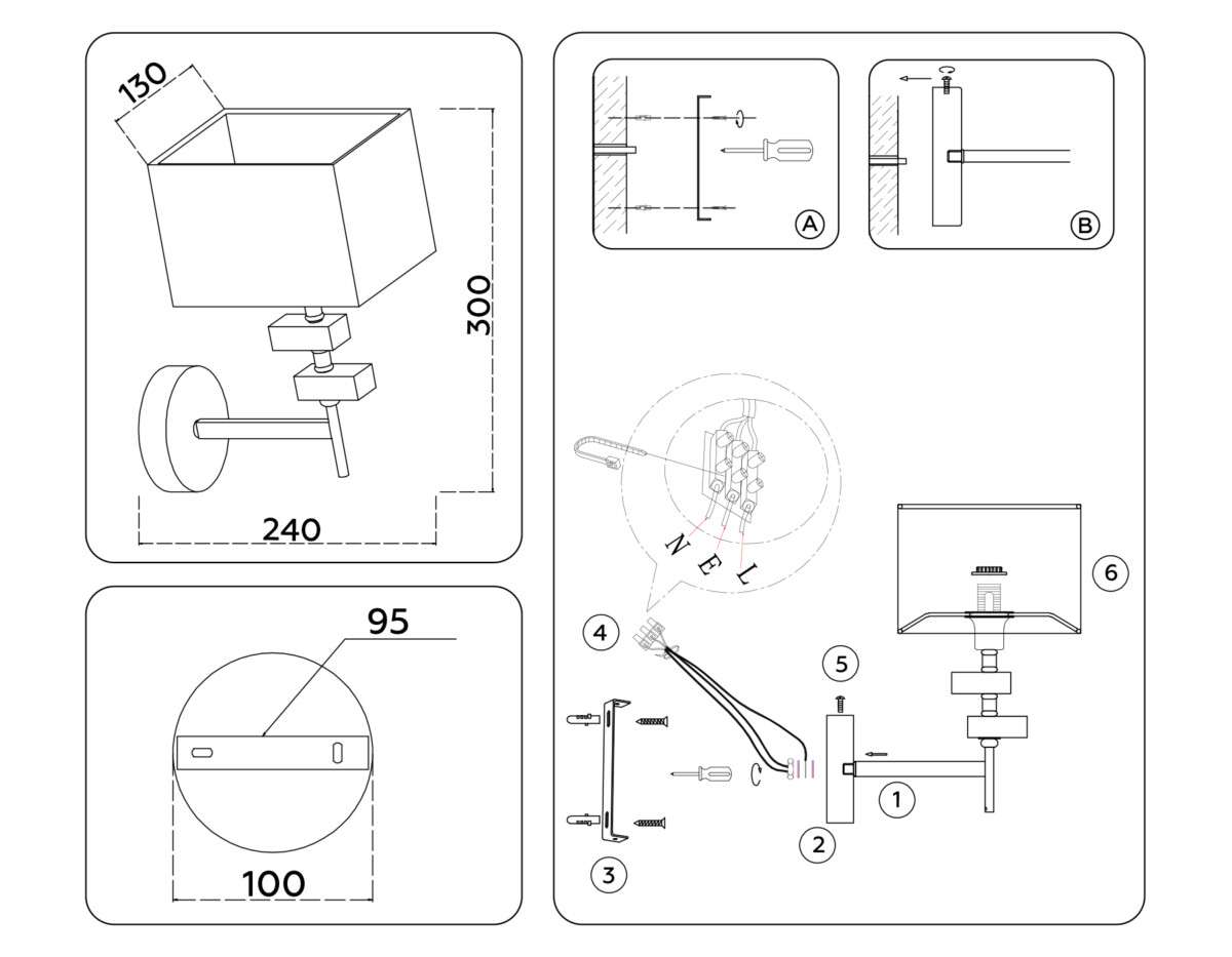 LH71335 CGD золото E14 max 40W 240*130*300 — изображение 6