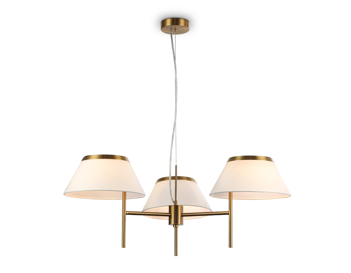 LH72471/3 BS/WH латунь/белый Е14/3 max 40W D800*290-1080 — изображение 9