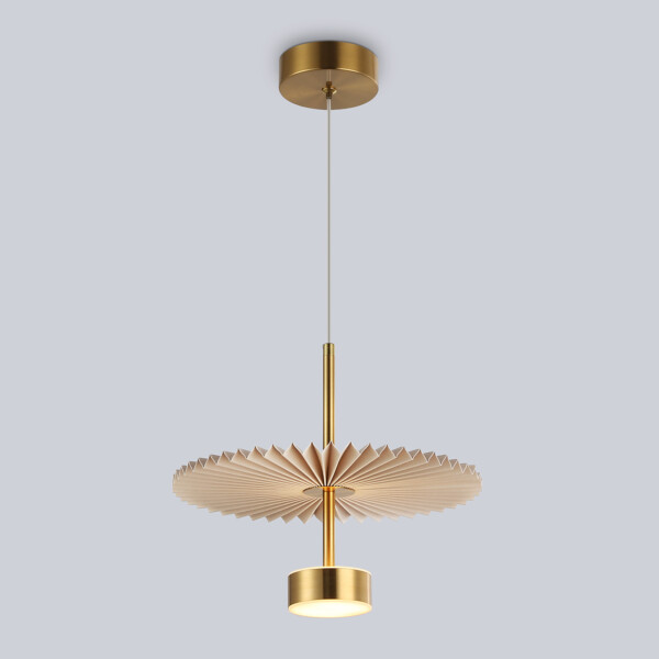 LH72603 BR/WH латунь/бежевый 6W 3000K D300*260-1770